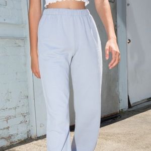 NWT Brandy Light Blue Rosa Sweatpants